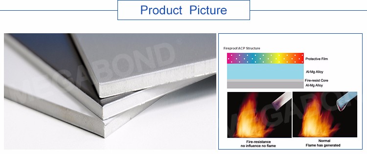 Grade B1 fire resistant wall panels,fireproof decorative wall panel,fireproof alucobond acp aluminum composite panel