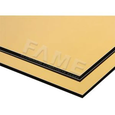 Gouden Champagne ACM PVDF-coating