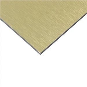 ODM interieur wandbekleding decoratieve standaard grootte ontwerp kleur aluminium composiet paneel geborsteld afwerking acp vellen