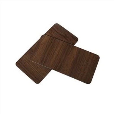 Hout kleur afwerking decoratieve bekleding Acp-platen aluminium composiet paneel